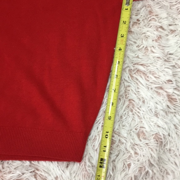 🍒VTG red cardigan sweater - Picture 8 of 8